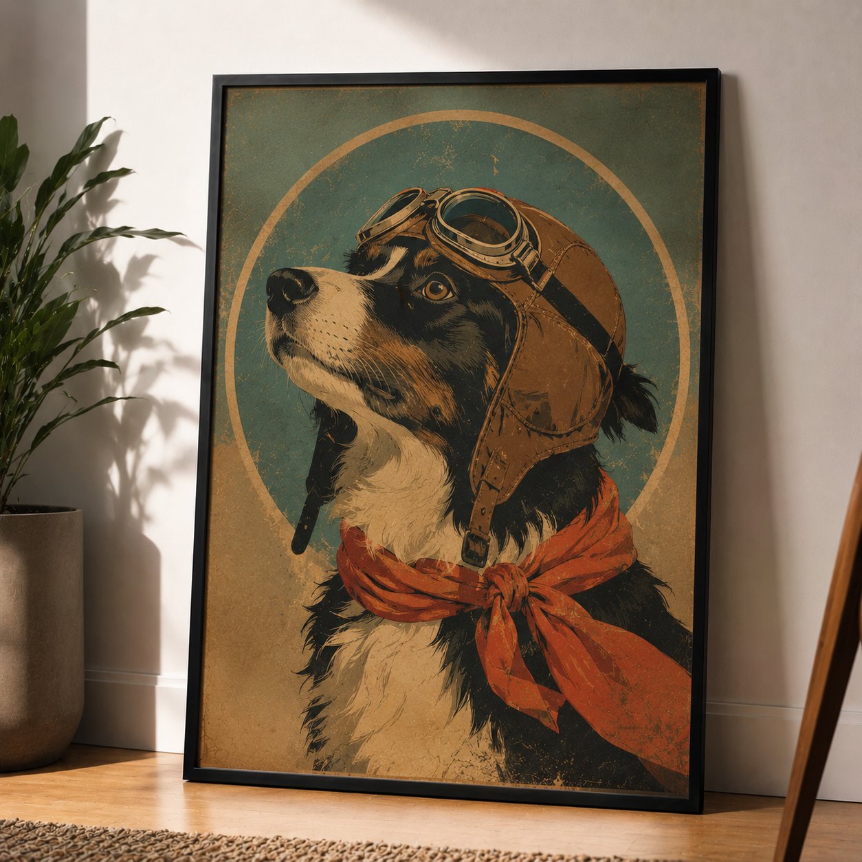 Dog Poster Vintage