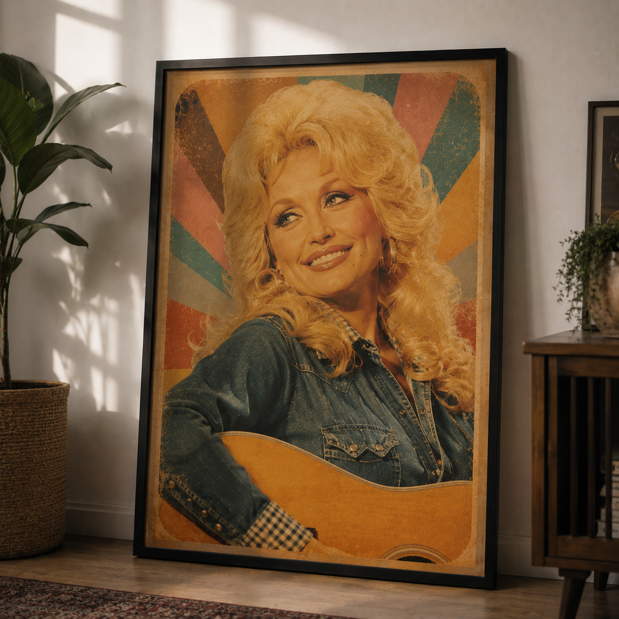 Dolly Parton Poster Vintage