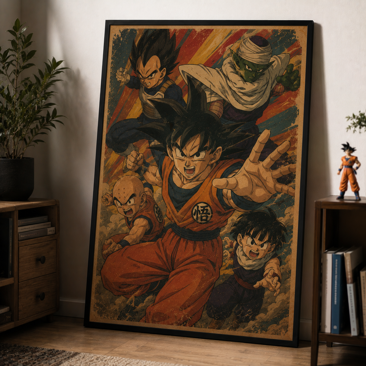 Dragon Ball Z Poster Vintage