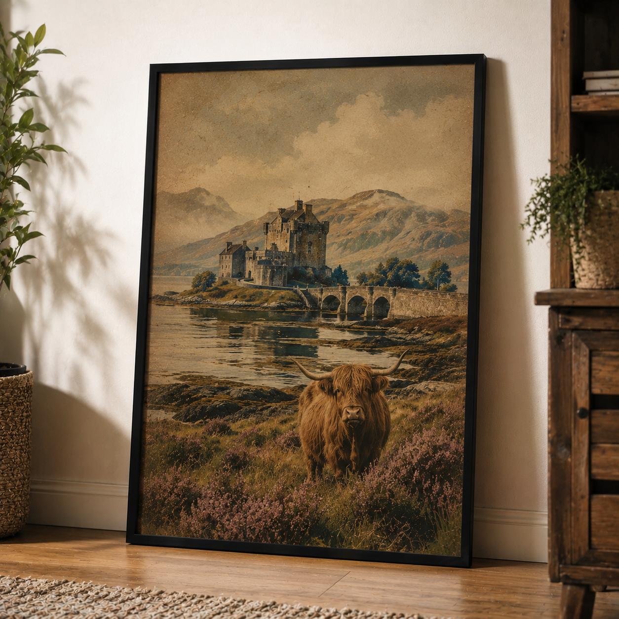 Ecosse Poster Vintage