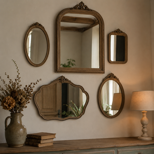 Ensemble de Miroir Vintage