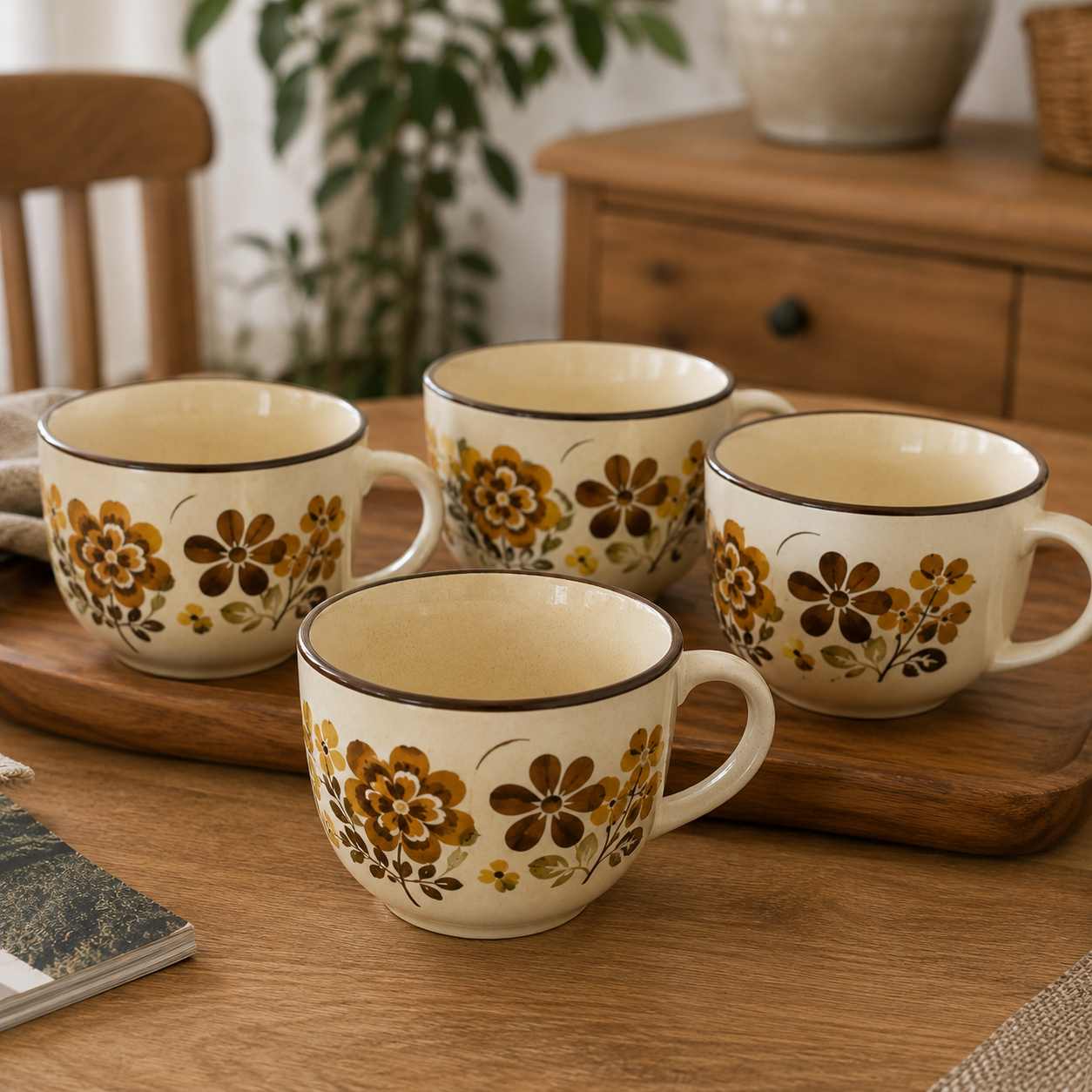 Ensemble de Tasse Vintage