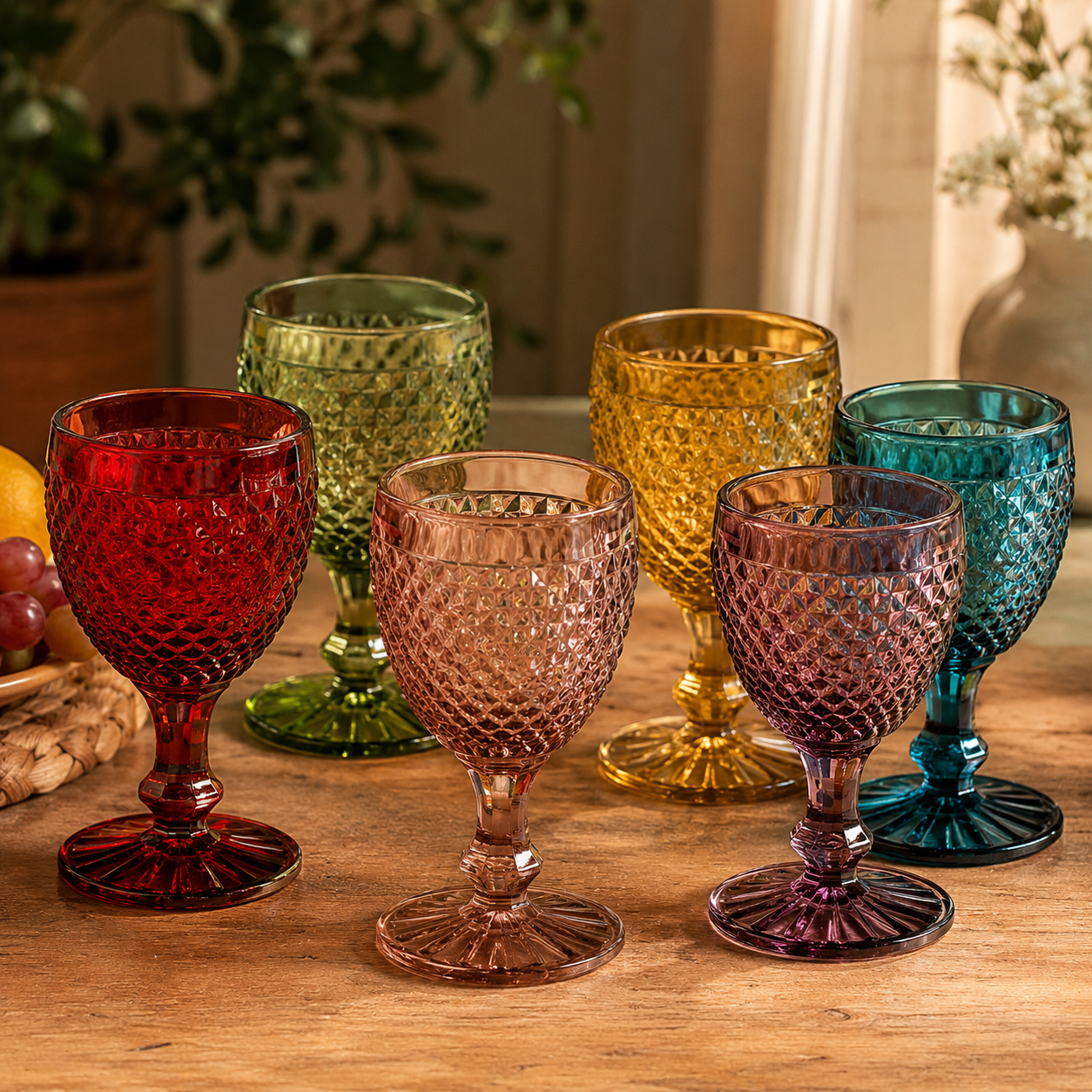 Ensemble de Verre Vintage