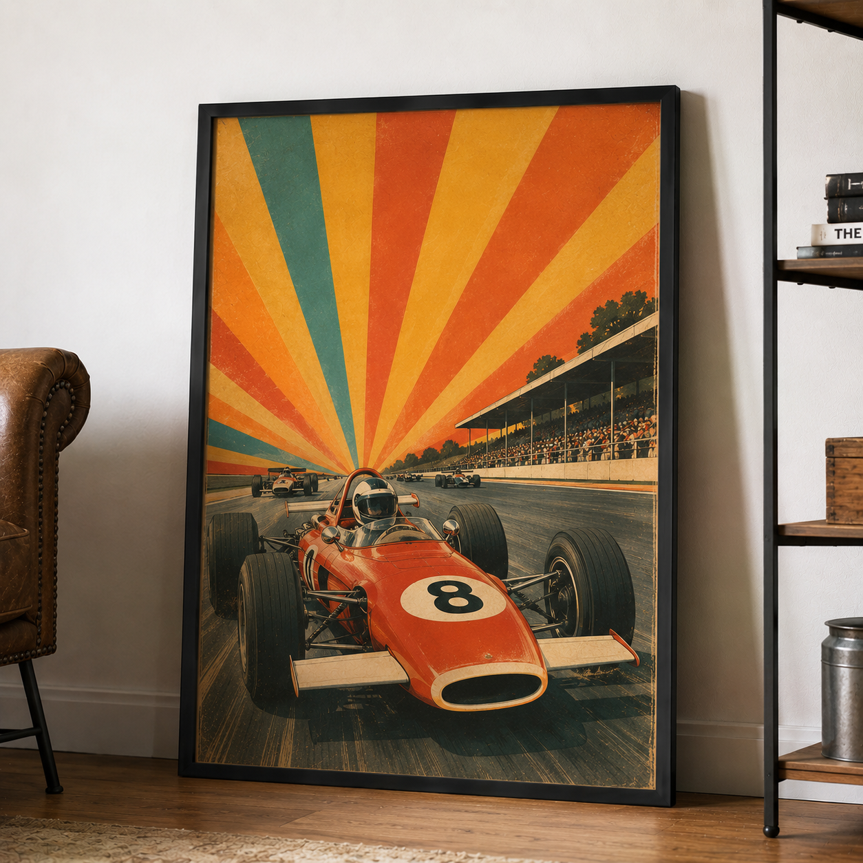 F1 Poster Vintage