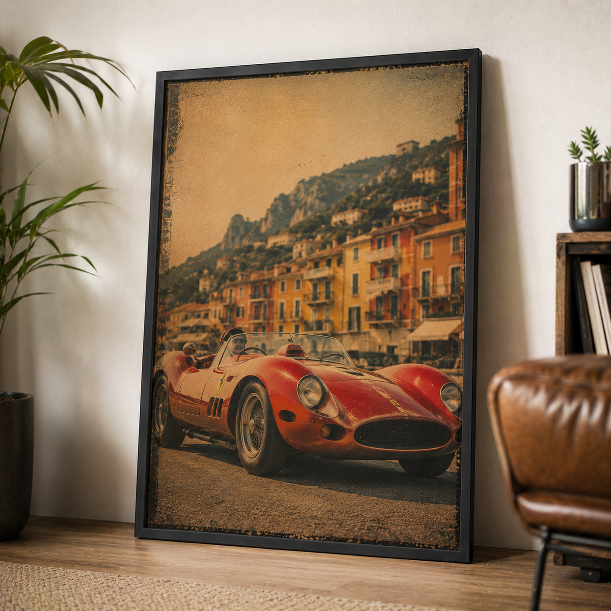 Ferrari Poster Vintage