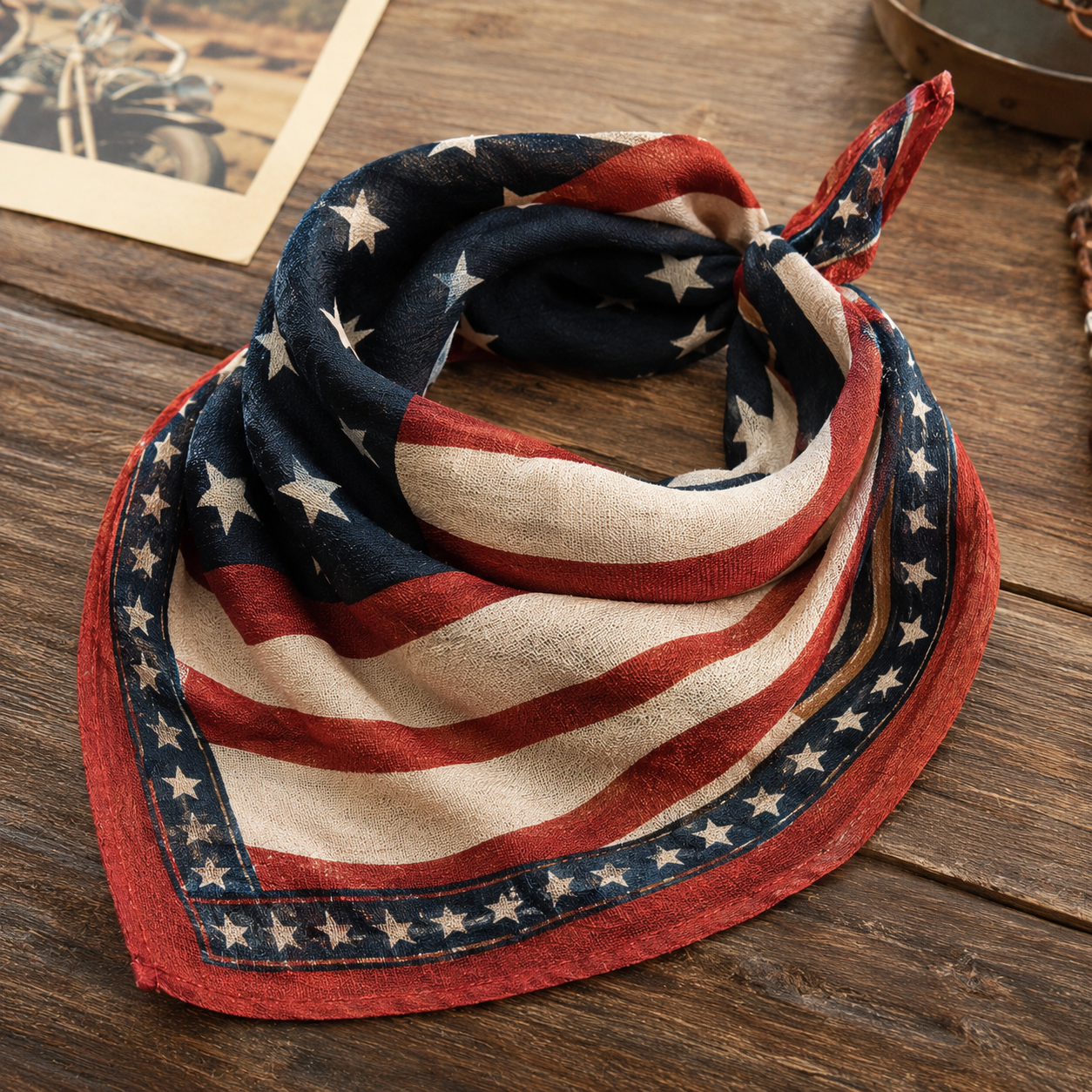Foulard Vintage Américain