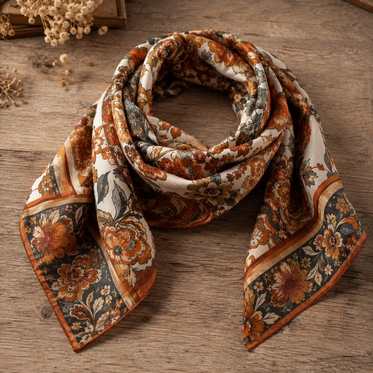 Foulard Vintage pour Femme