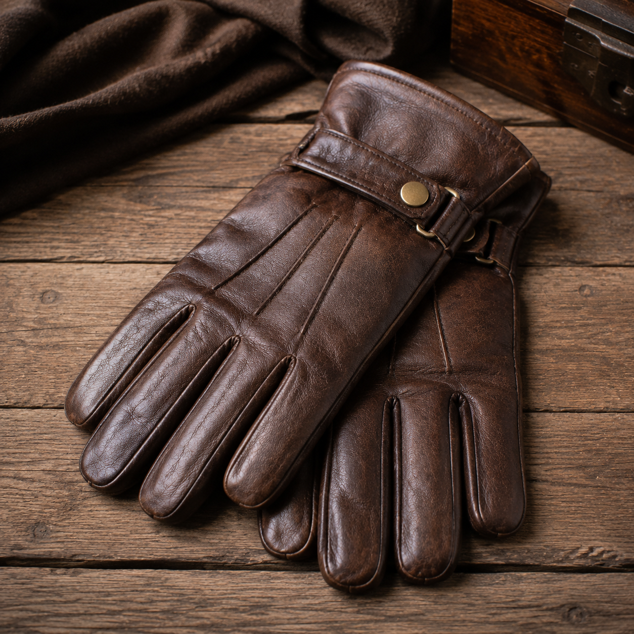 Gant Vintage en Cuir