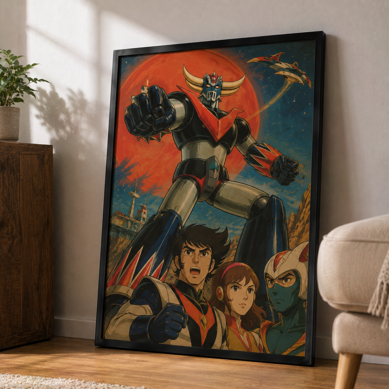 Goldorak Poster Vintage