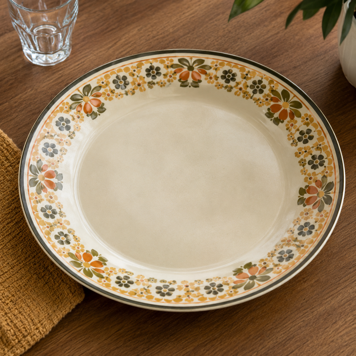 Grande Assiette Vintage