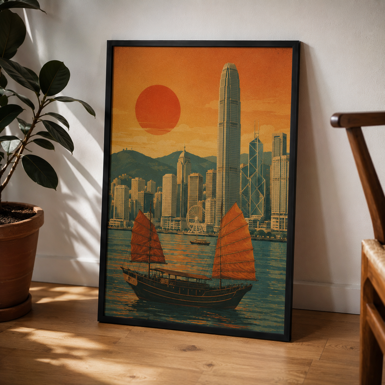 Hong Kong Poster Vintage