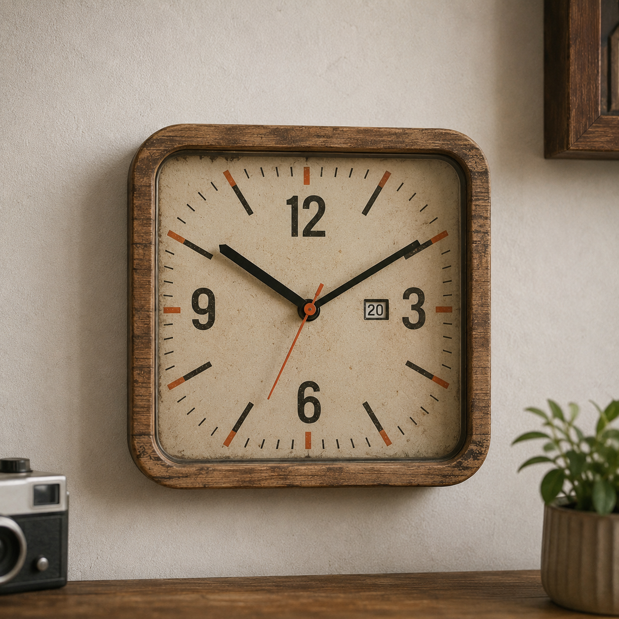 Horloge Vintage avec Date
