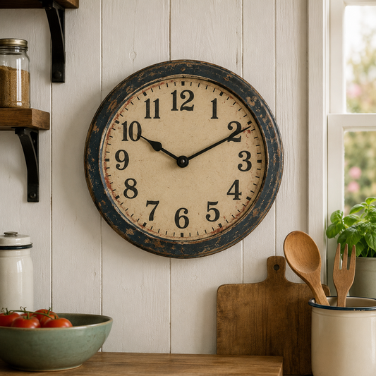 Horloge Vintage de Cuisine
