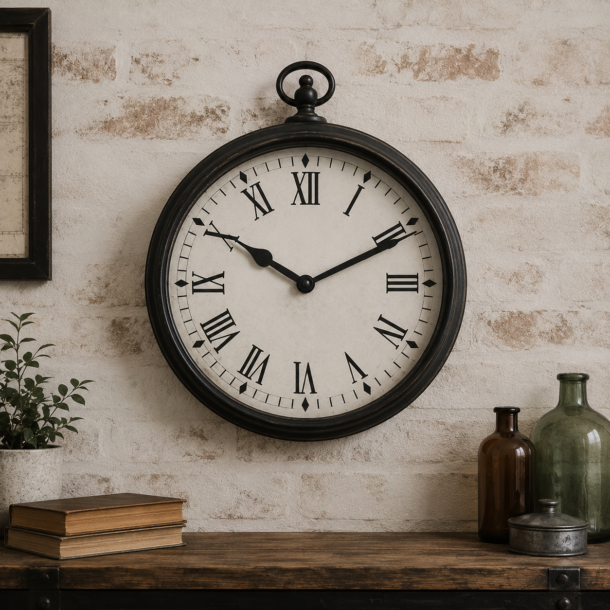 Horloge Vintage de Gare