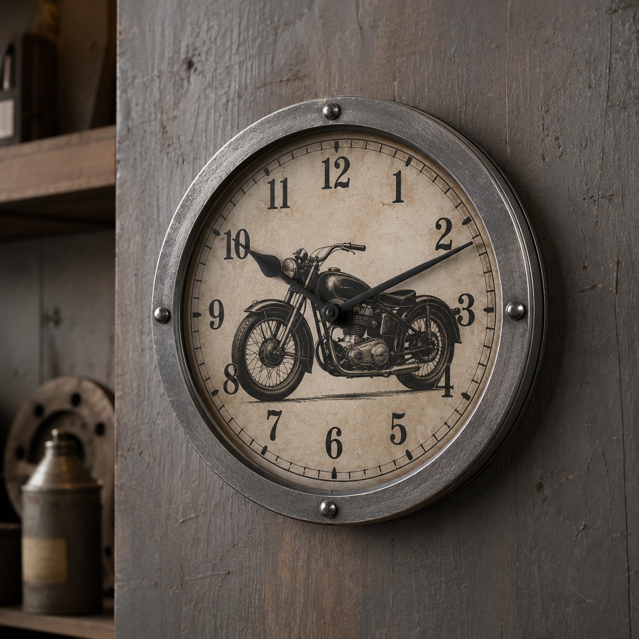 Horloge Vintage Moto