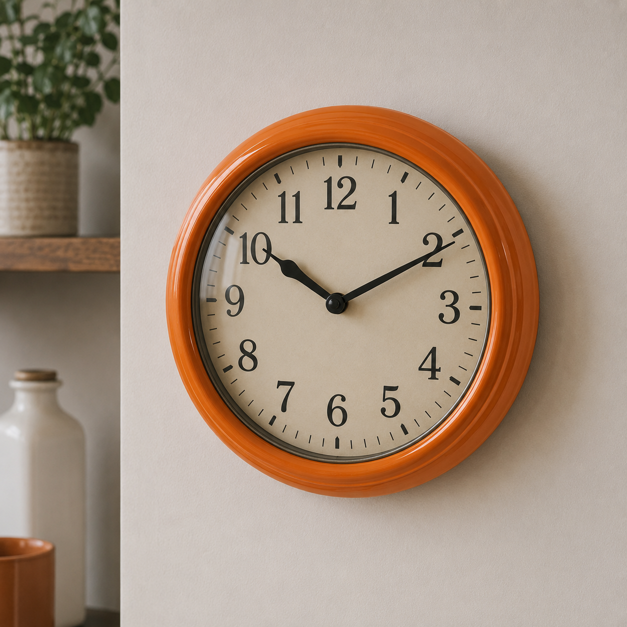 Horloge Vintage Orange