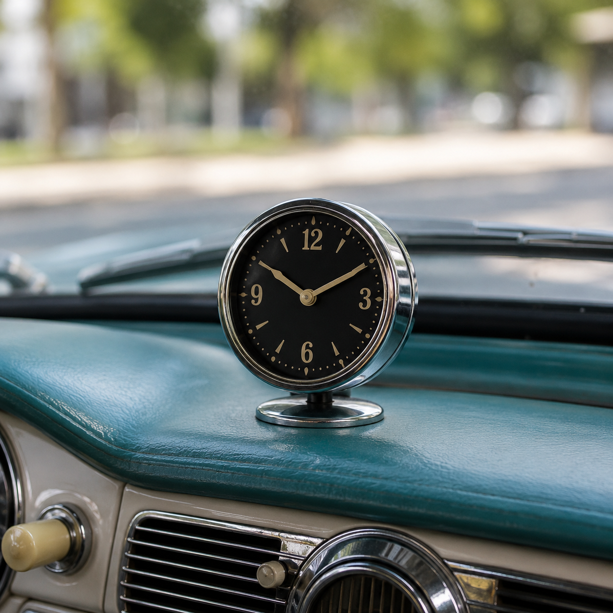 Horloge Vintage pour Voiture