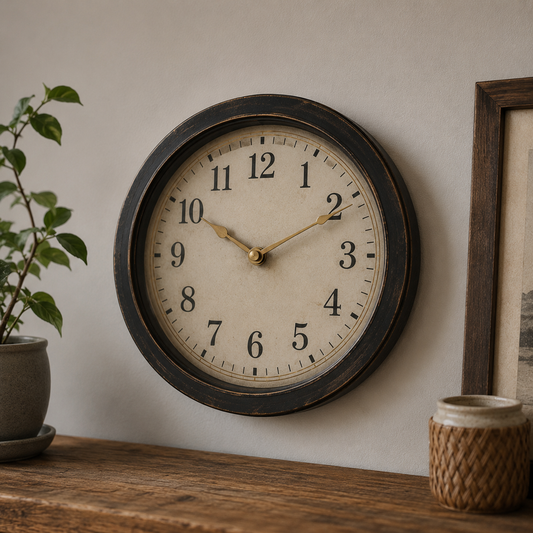 Horloge Vintage Ronde