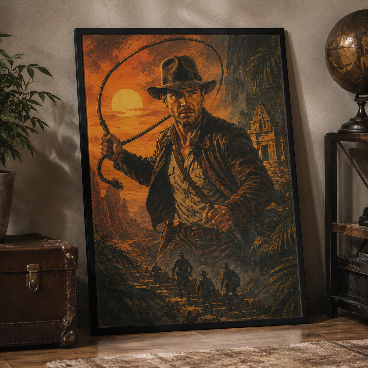 Indiana Jones Poster Vintage