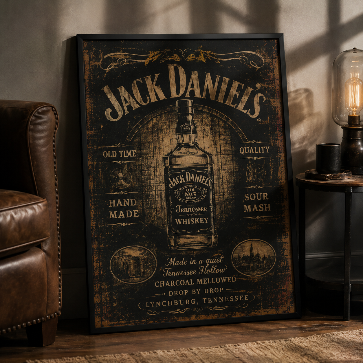 Jack Daniels Poster Vintage