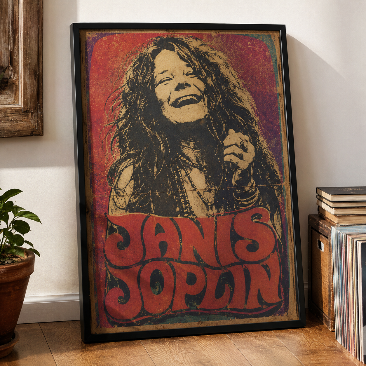 Janis Joplin Poster Vintage