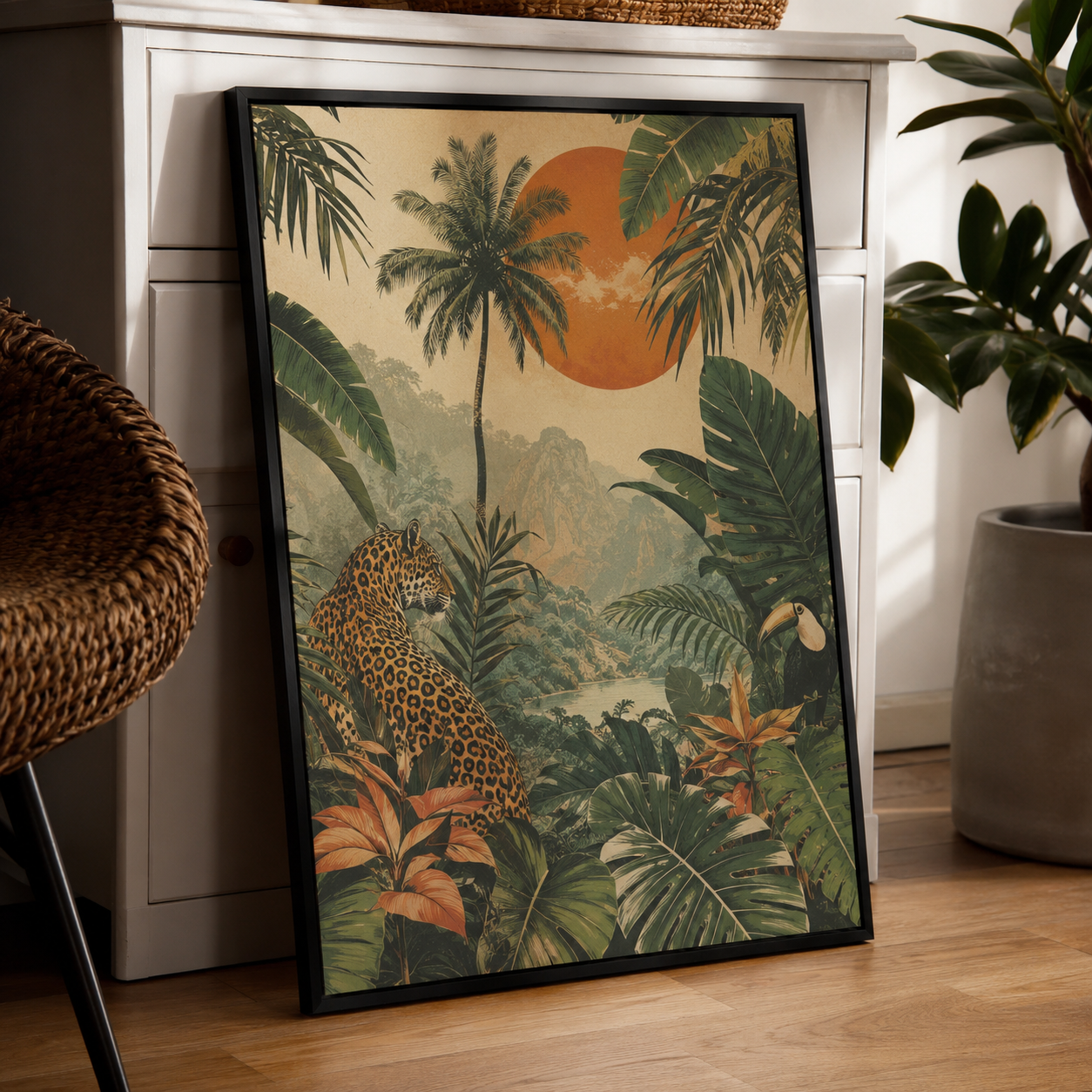 Jungle Poster Vintage