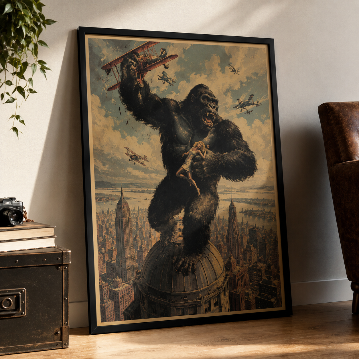 King Kong Poster Vintage