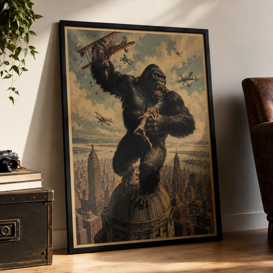 King Kong Poster Vintage