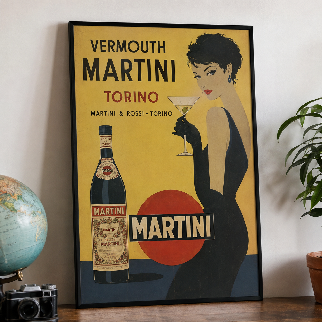 Martini Poster Vintage