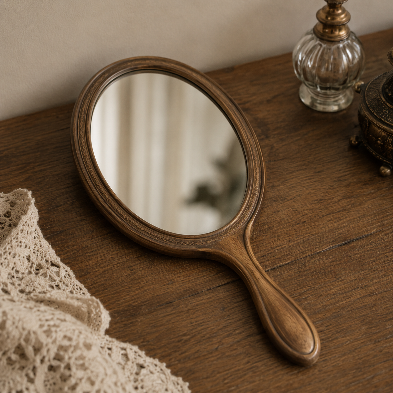 Miroir Vintage à Main