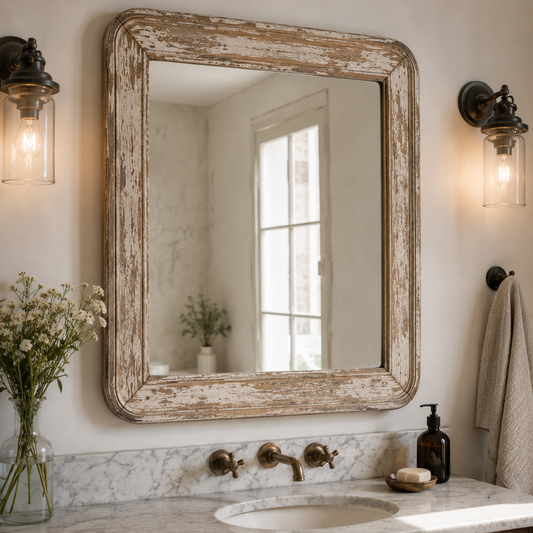 Miroir Vintage de Salle de Bain