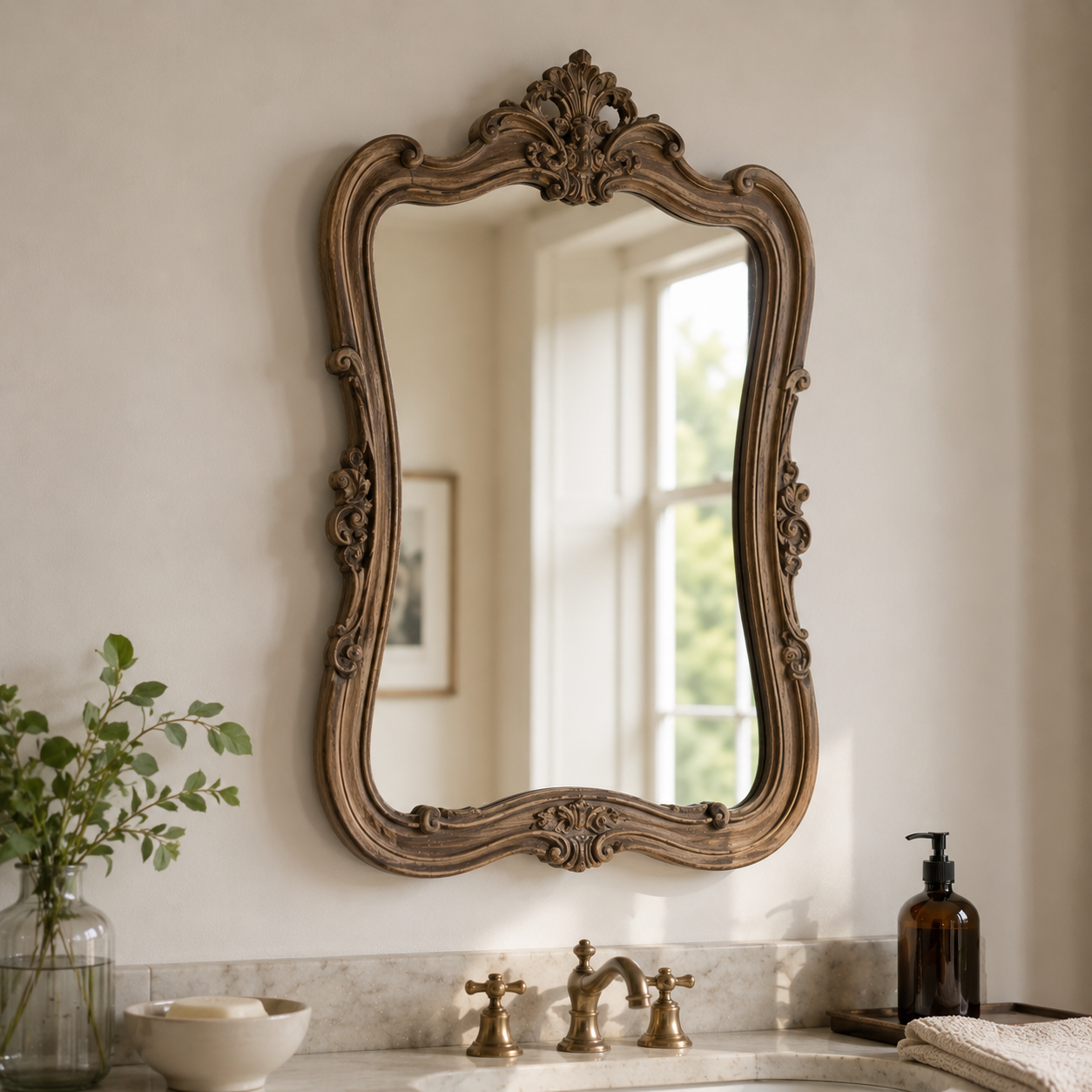 Miroir Vintage de Toilette