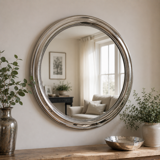 Miroir Vintage en Chrome