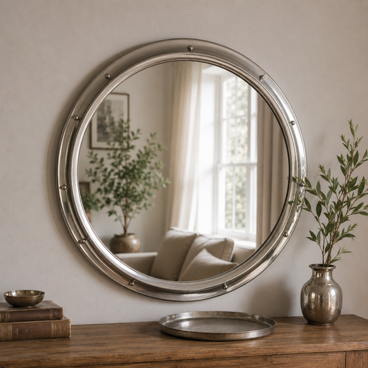 Miroir Vintage en Inox