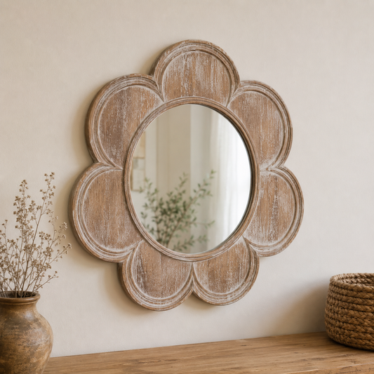 Miroir Vintage Fleur