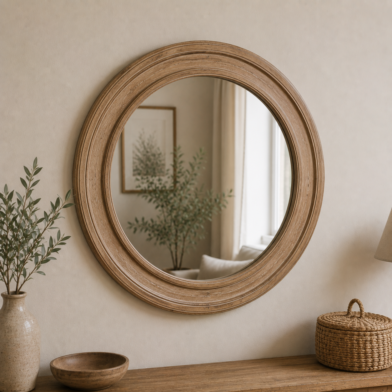 Miroir Vintage Mural