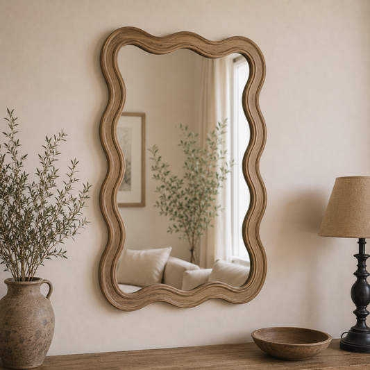 Miroir Vintage Ondulé