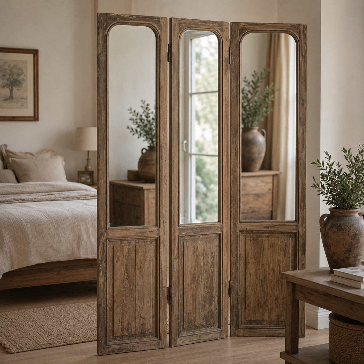 Miroir Vintage Paravent