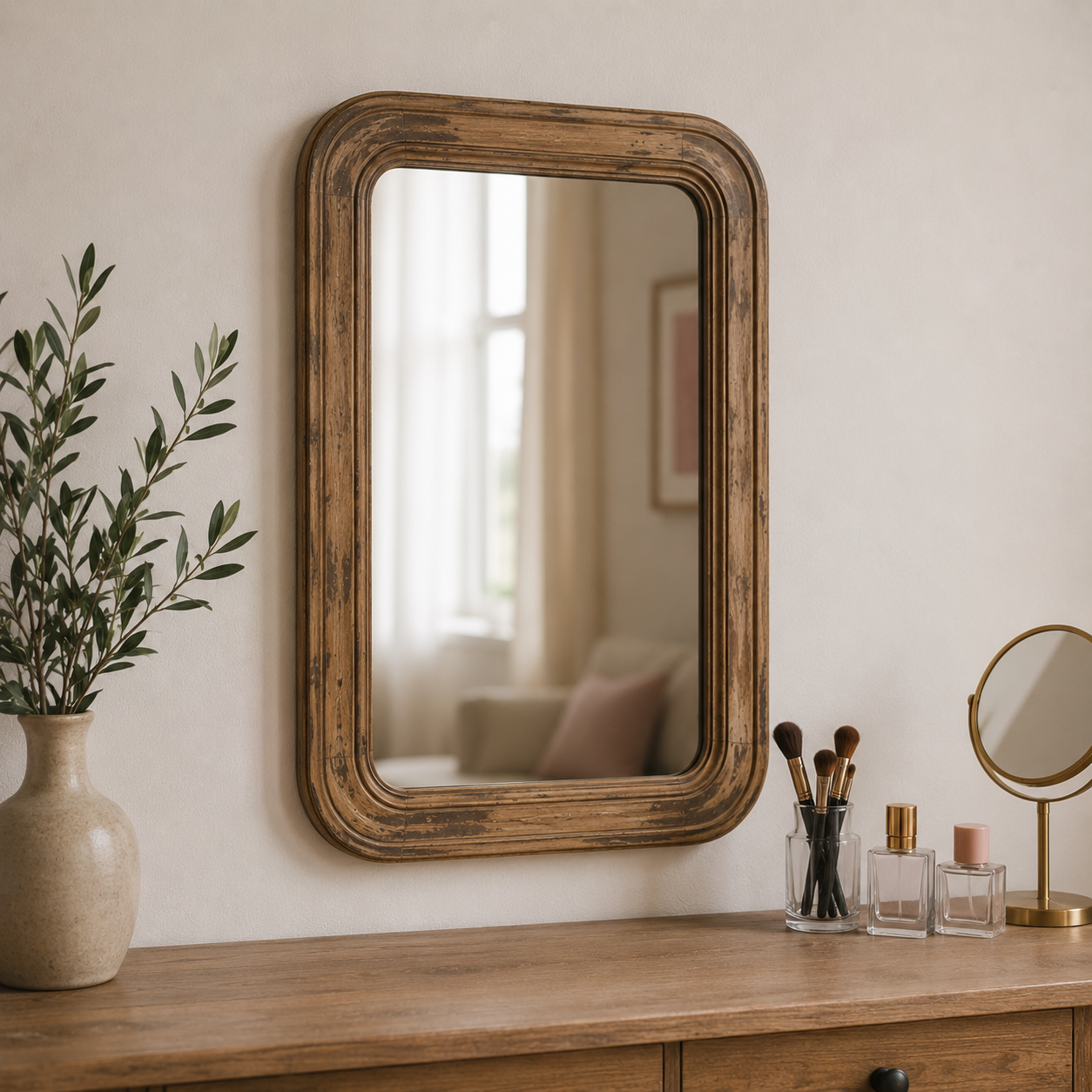 Miroir Vintage pour Femme