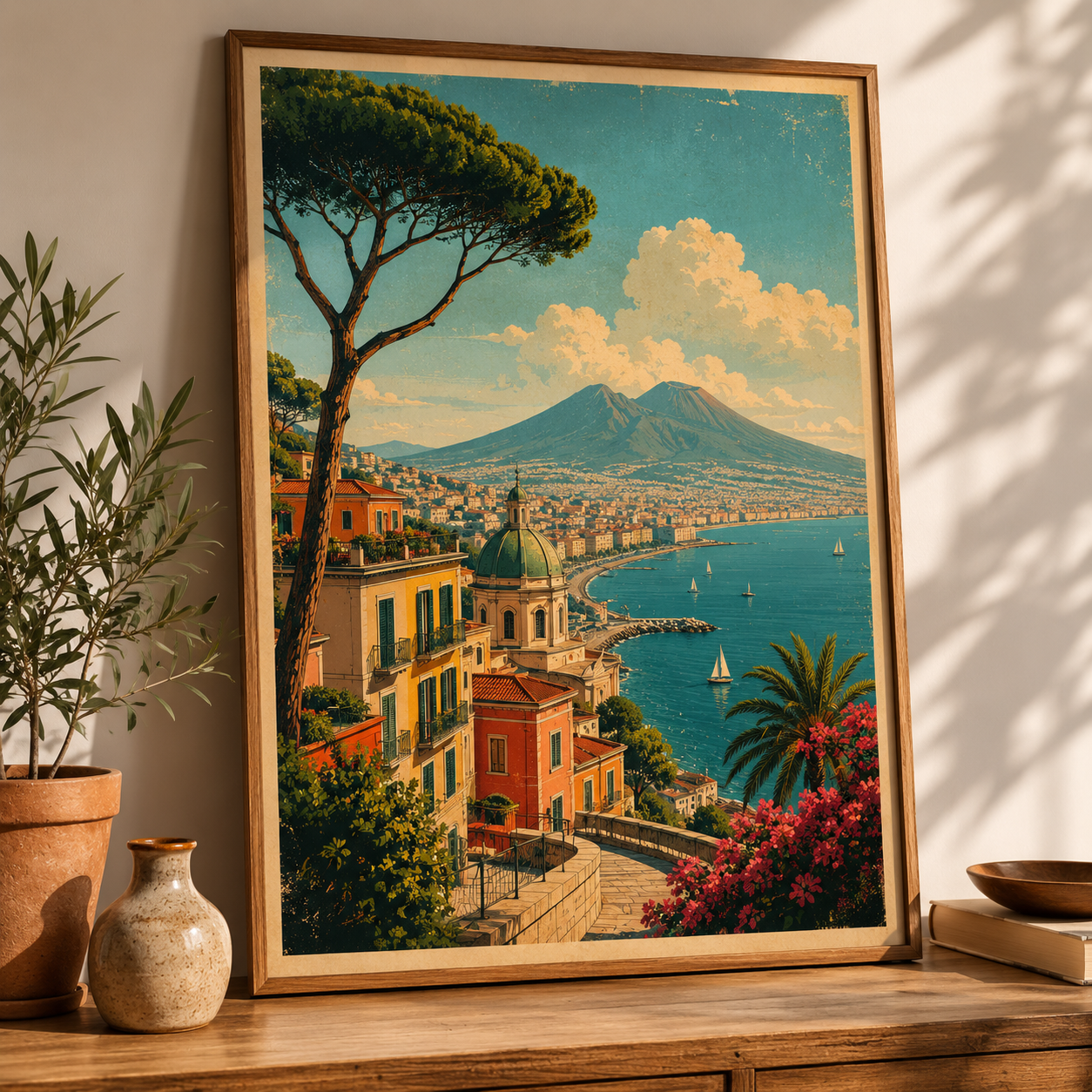Napoli Poster Vintage