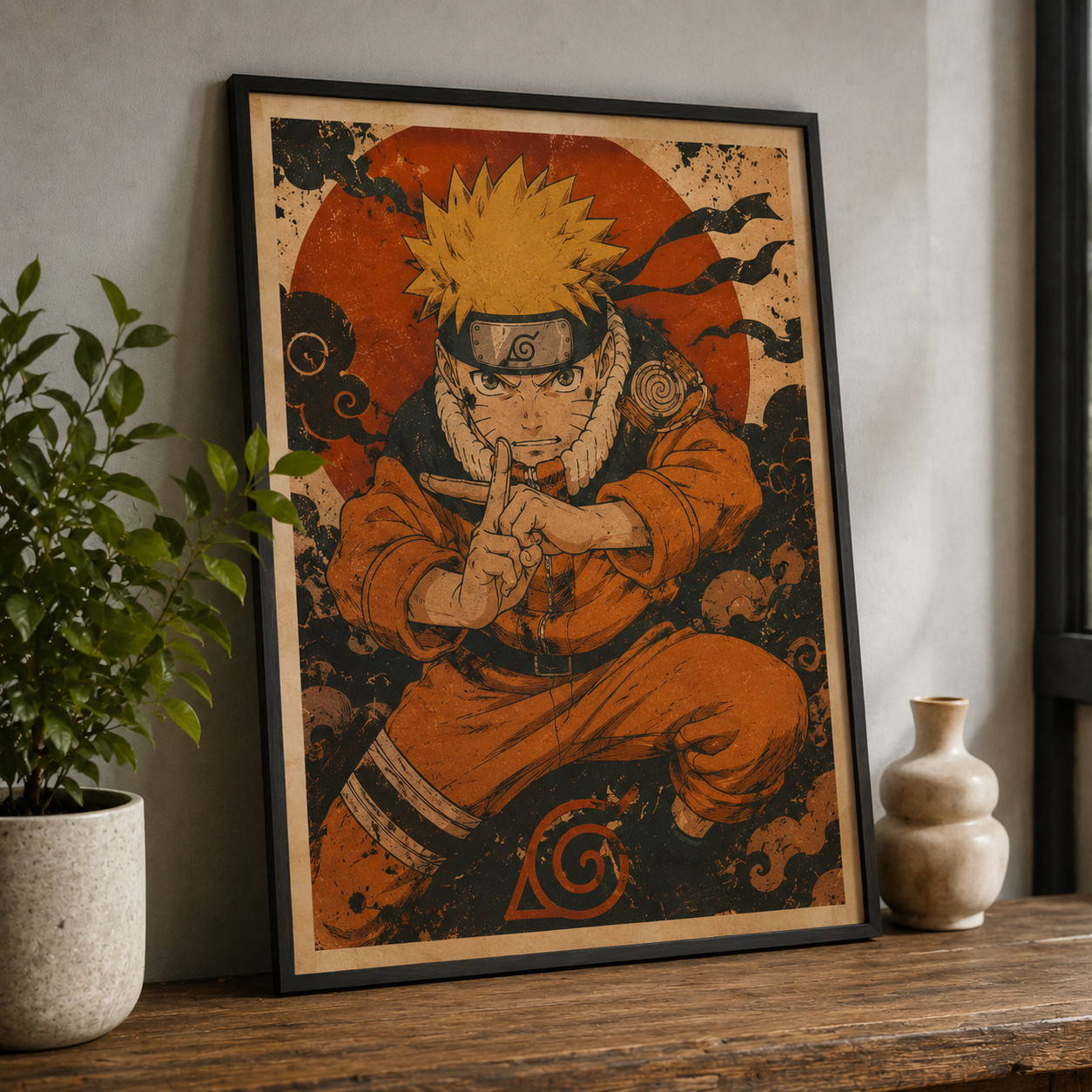 Naruto Poster Vintage