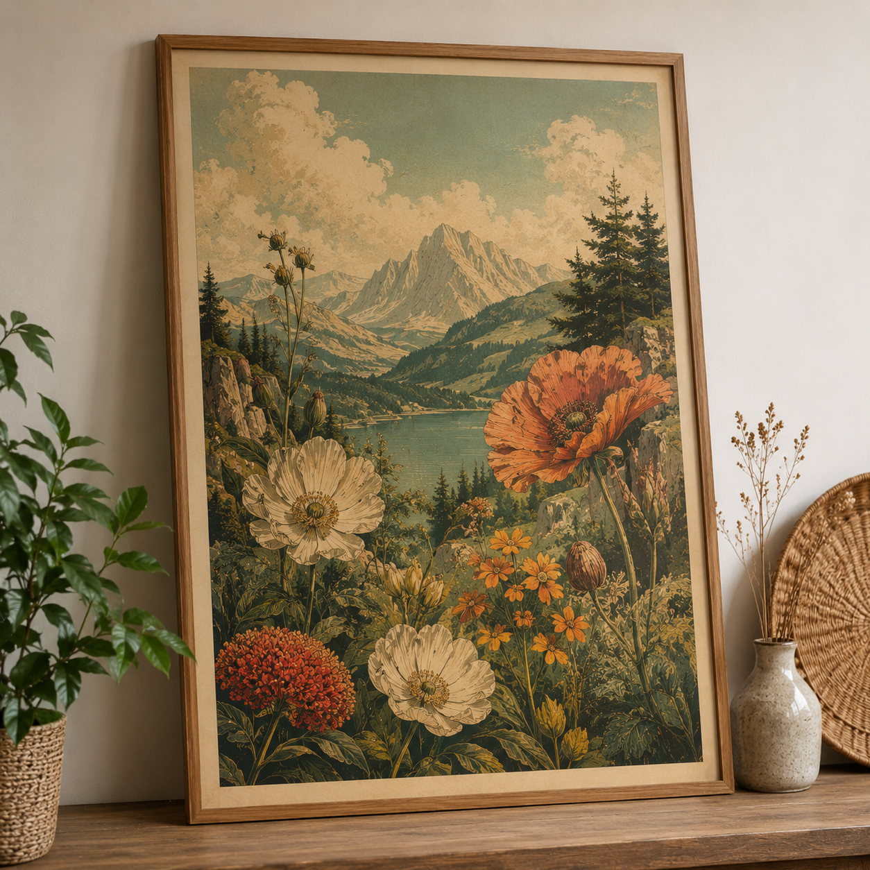 Nature Poster Vintage