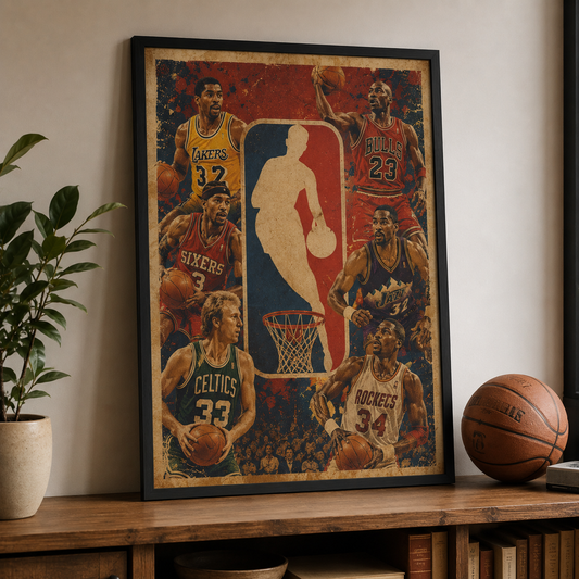 NBA Poster Vintage