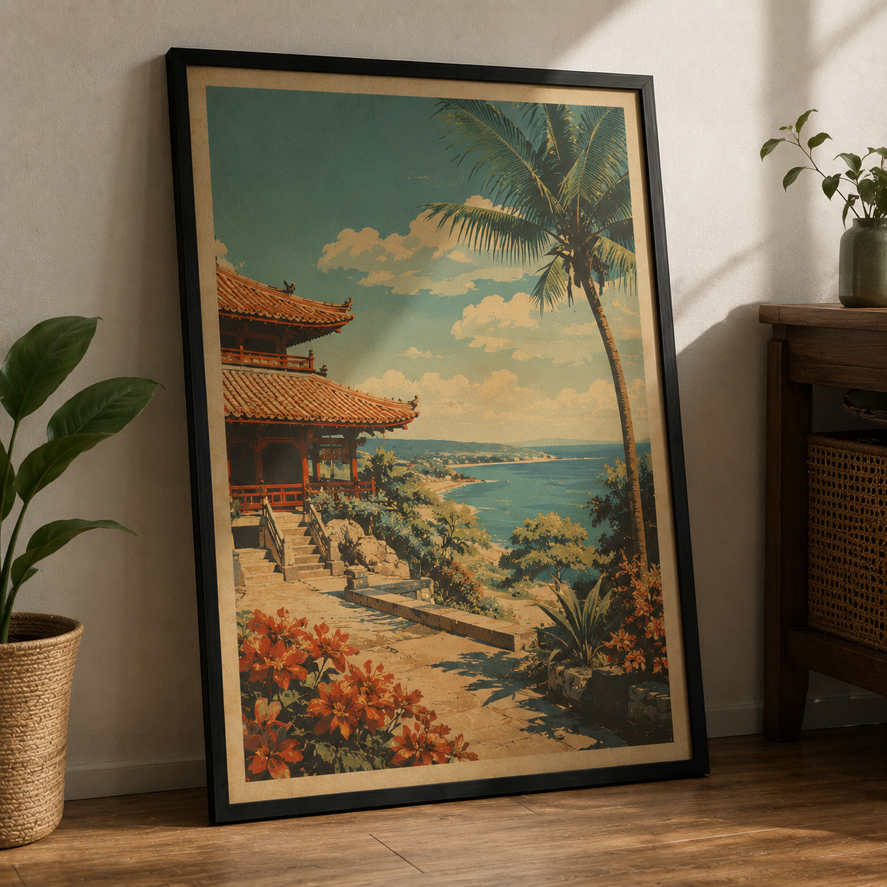 Okinawa Poster Vintage