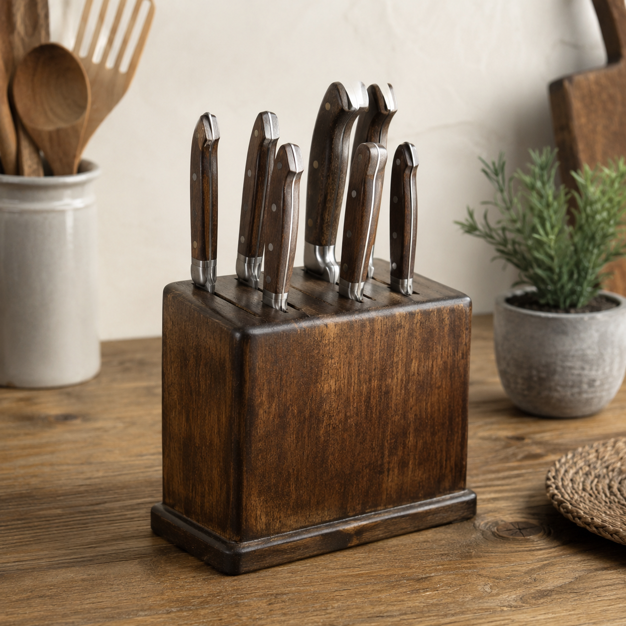Porte Couteaux Vintage