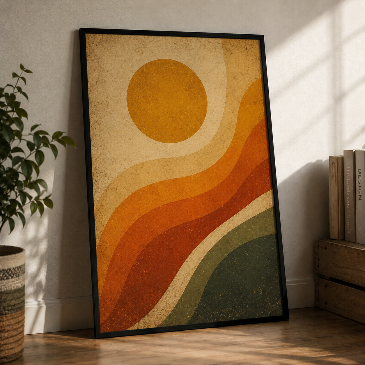 Poster Vintage avec Texture