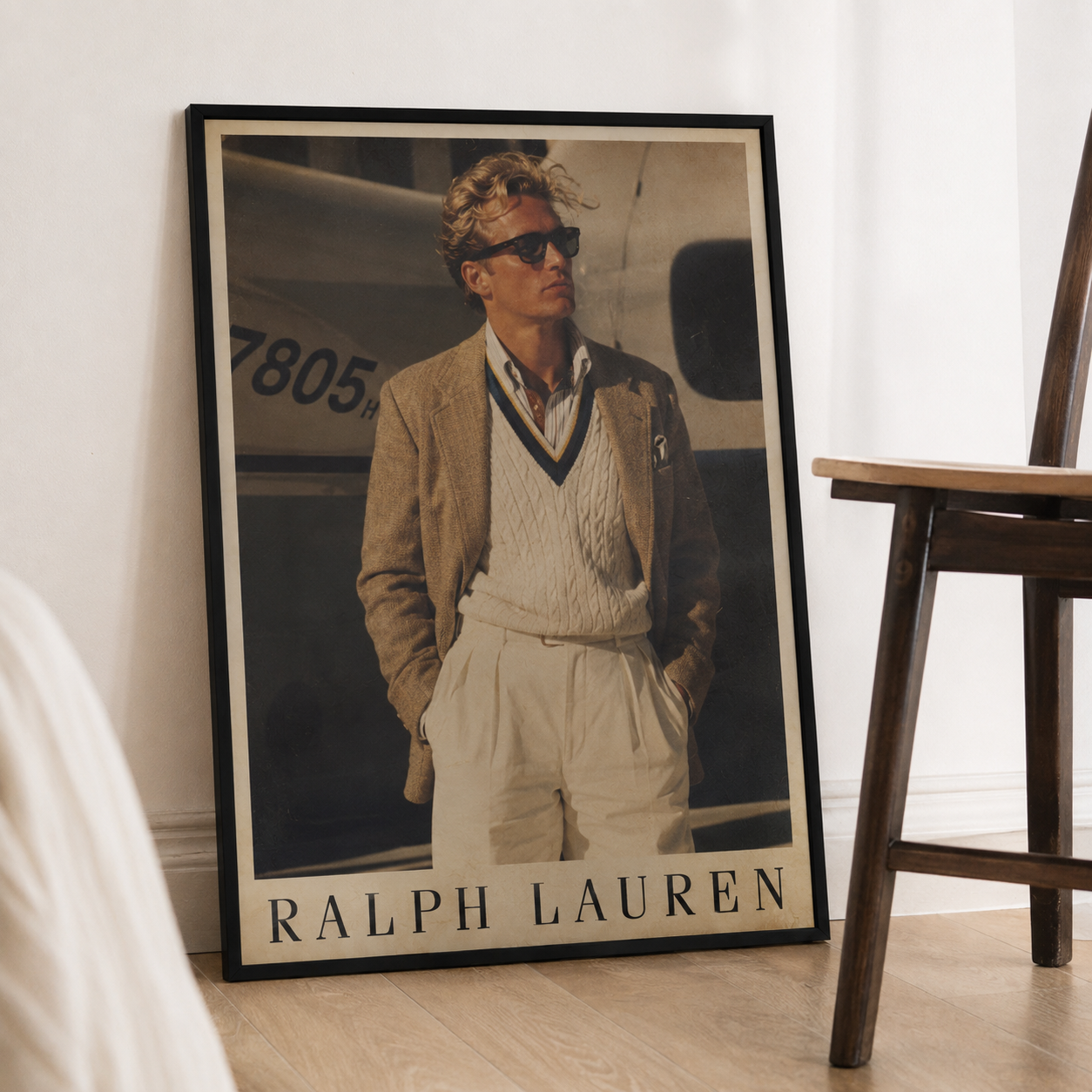 Ralph Lauren Poster Vintage