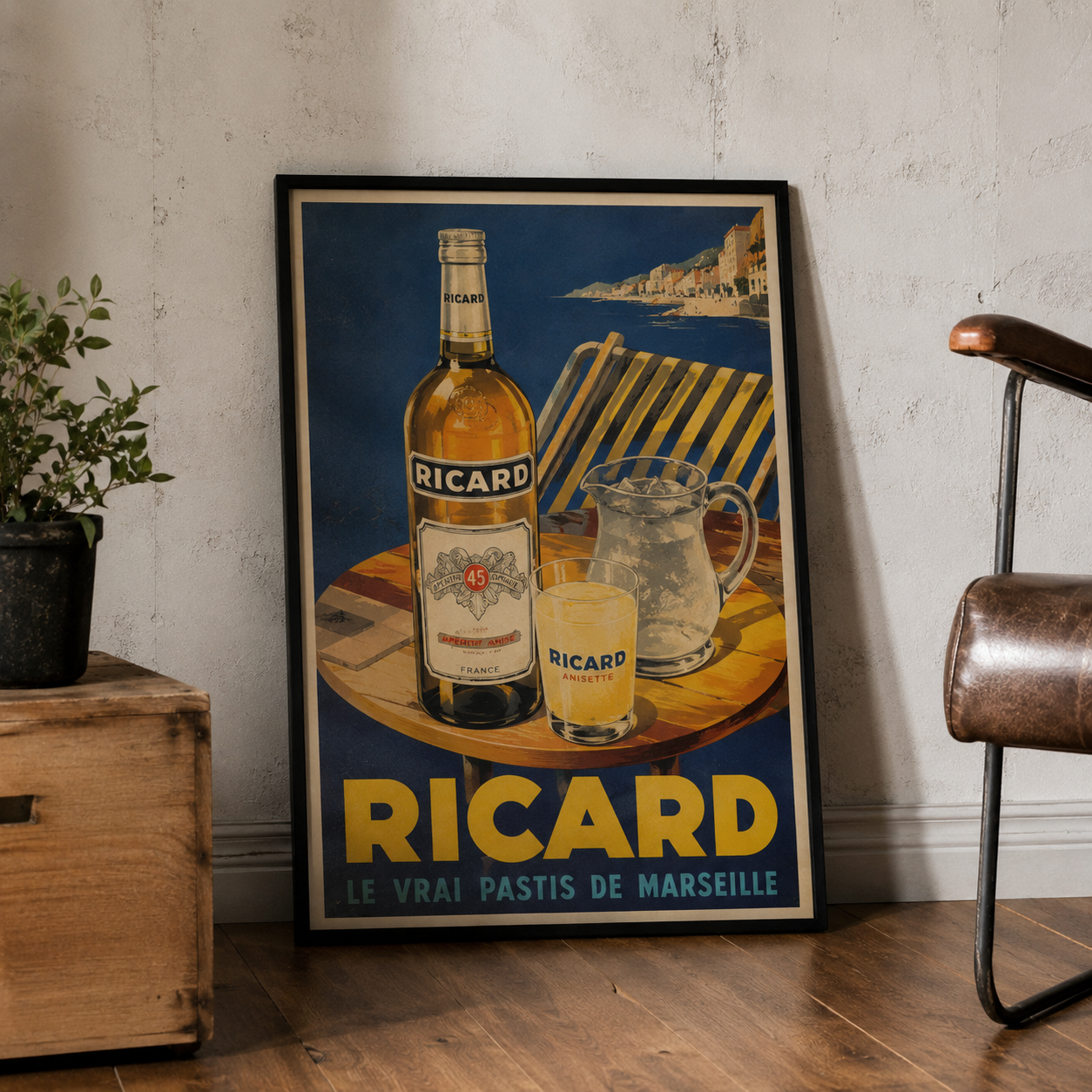 Ricard Poster Vintage