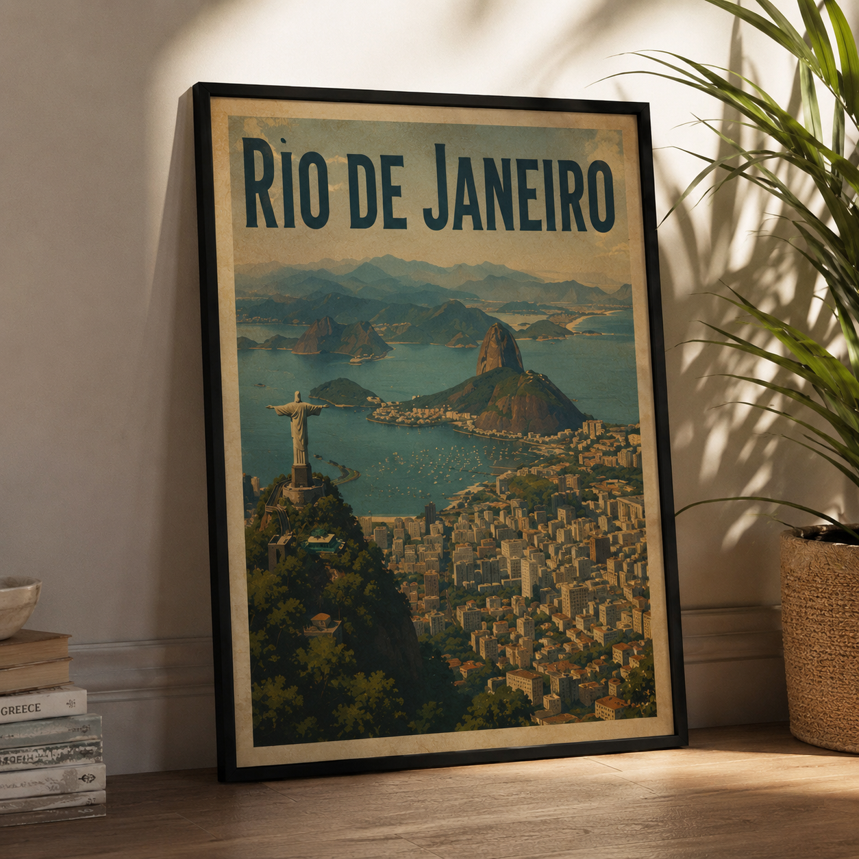 Rio de Janeiro Poster Vintage