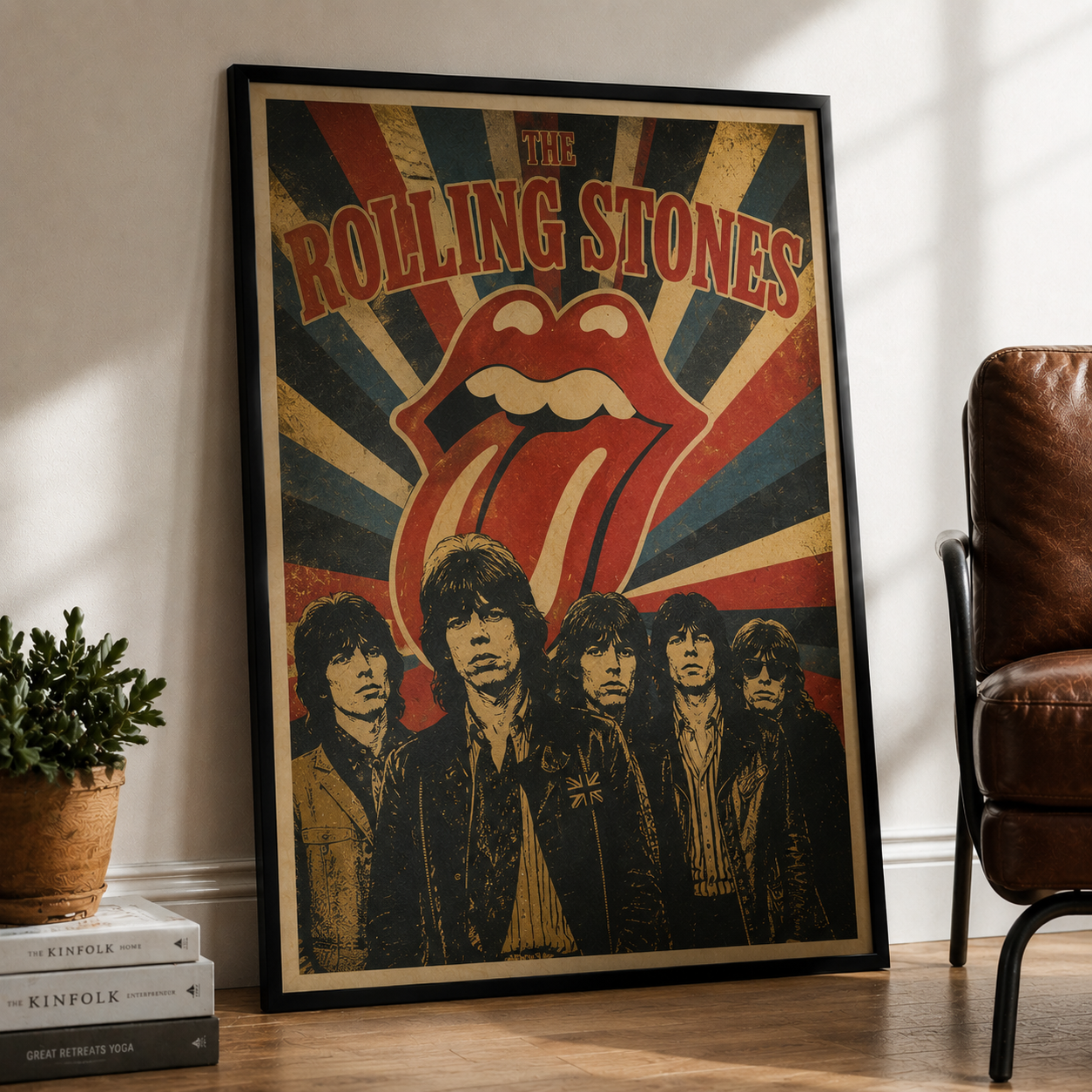Rolling Stones Poster Vintage